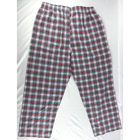 NWOT POLO RALPH LAUREN Sleepwear Mens Medium Red Tartan Plaid Pajama Set PJs $10 - Picture 9 of 16